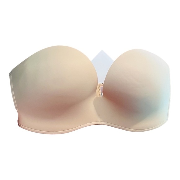 Nwt 34DD & 34C Half Bra Hand Held Nude Push - Picture 1 of 4